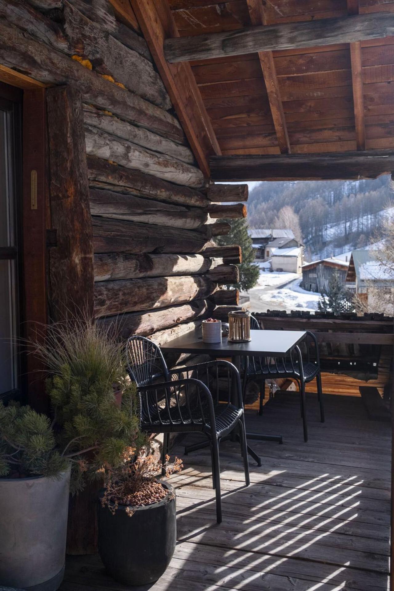 Maison Emme Molines en Queyras Ruang foto
